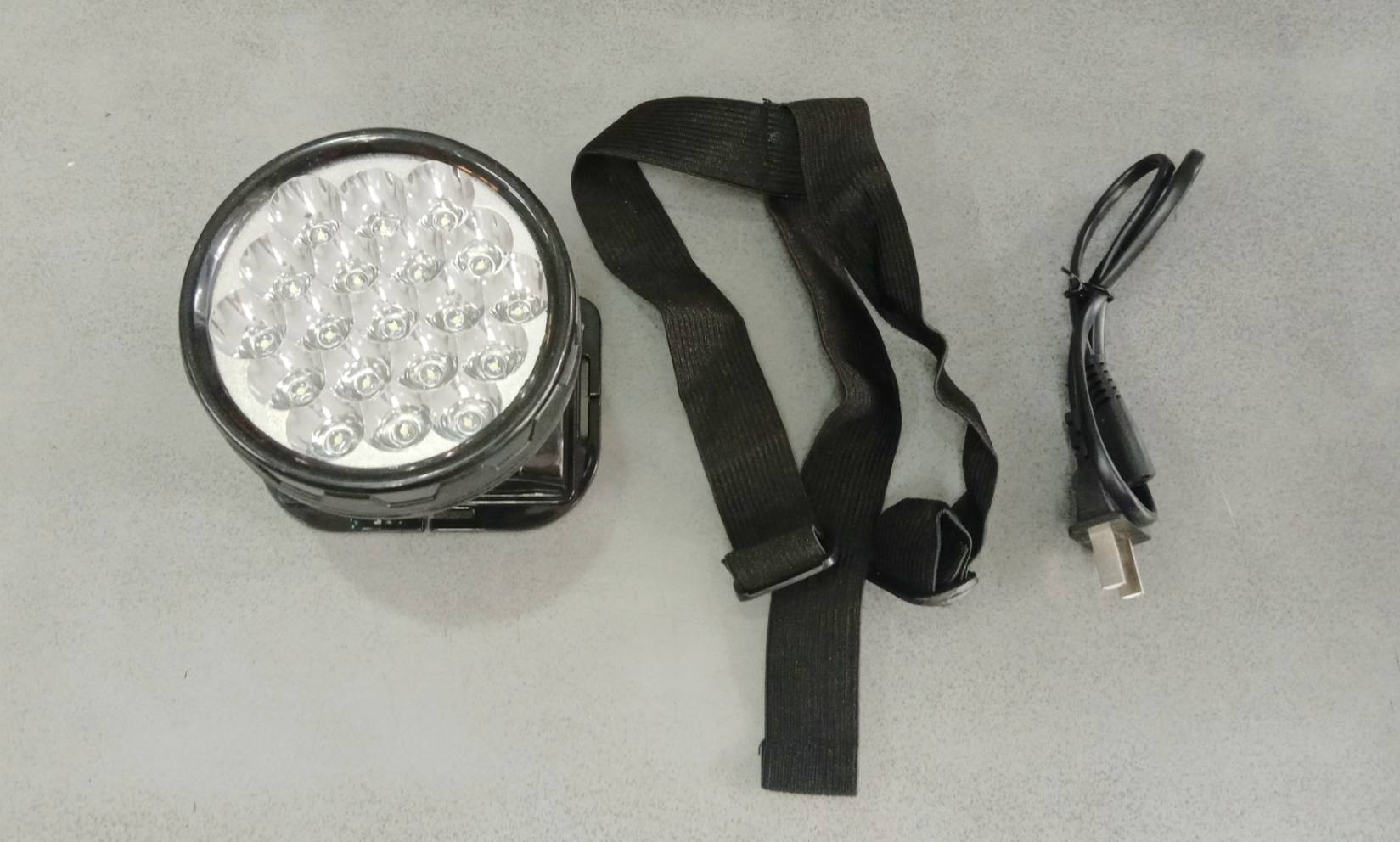 ไฟฉาย LED คาดหัว 19 ดวง