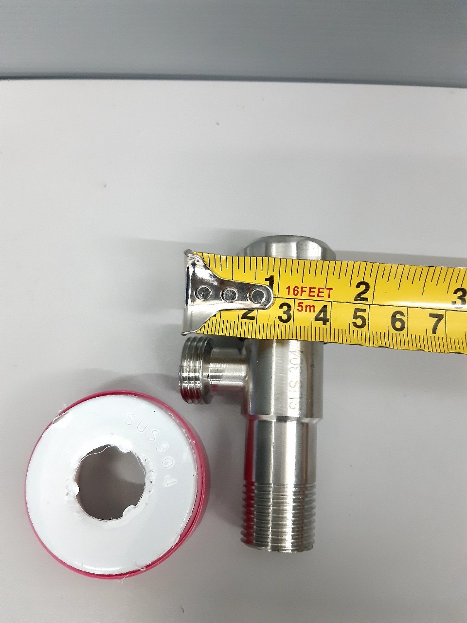 สต๊อปวาล์วอัดแผง SS-221W หัวหมุน STL