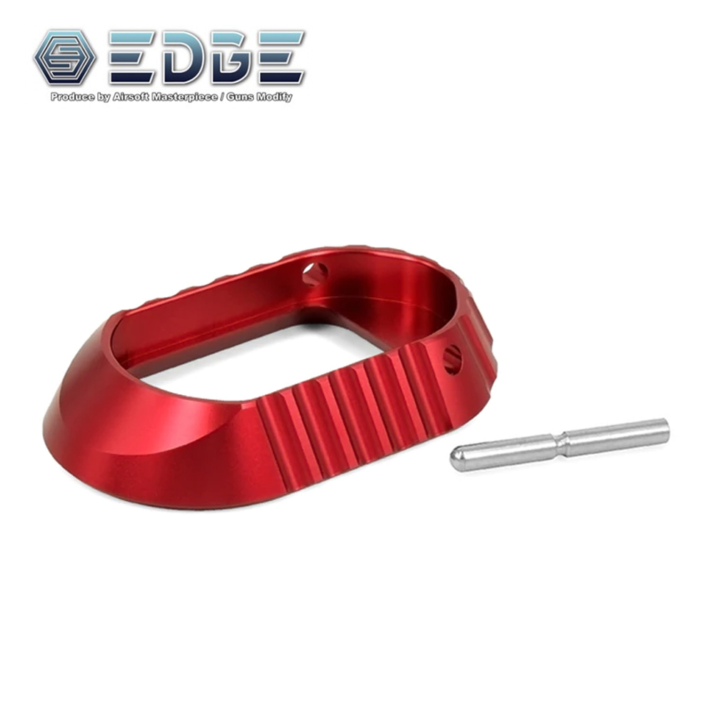 EDGE O2 Aluminum Magwell for Hi-CAPA (Red)