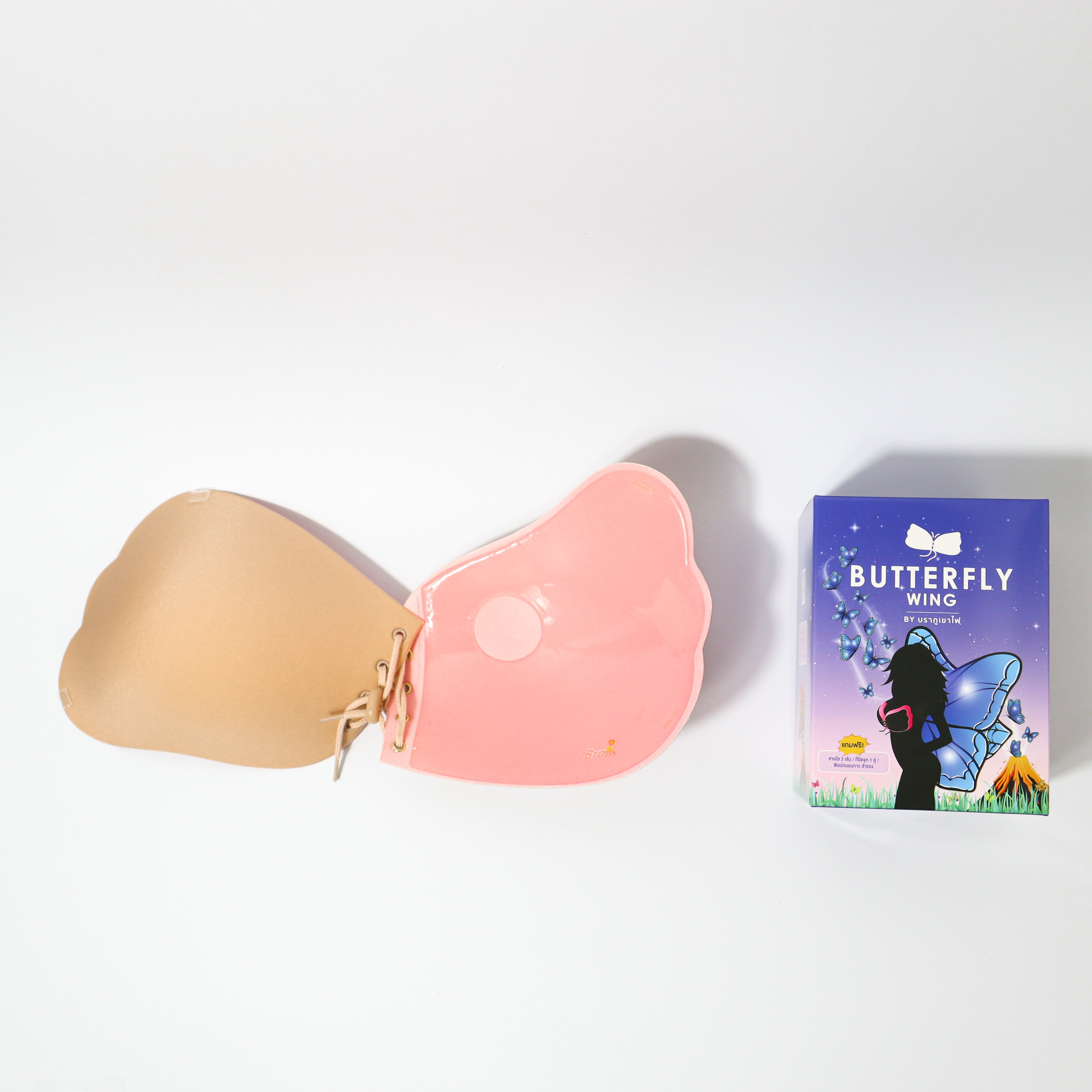 Butterfly Wing (Plus size) ฟรี สายใส และแผ่นแปะจุก บราเชือกรูดปีกผีเสื้อ size A,B,C,D,E,F,G บราเชือก บราปีกผีเสื้อ บราอัพไซส์ สำเนา