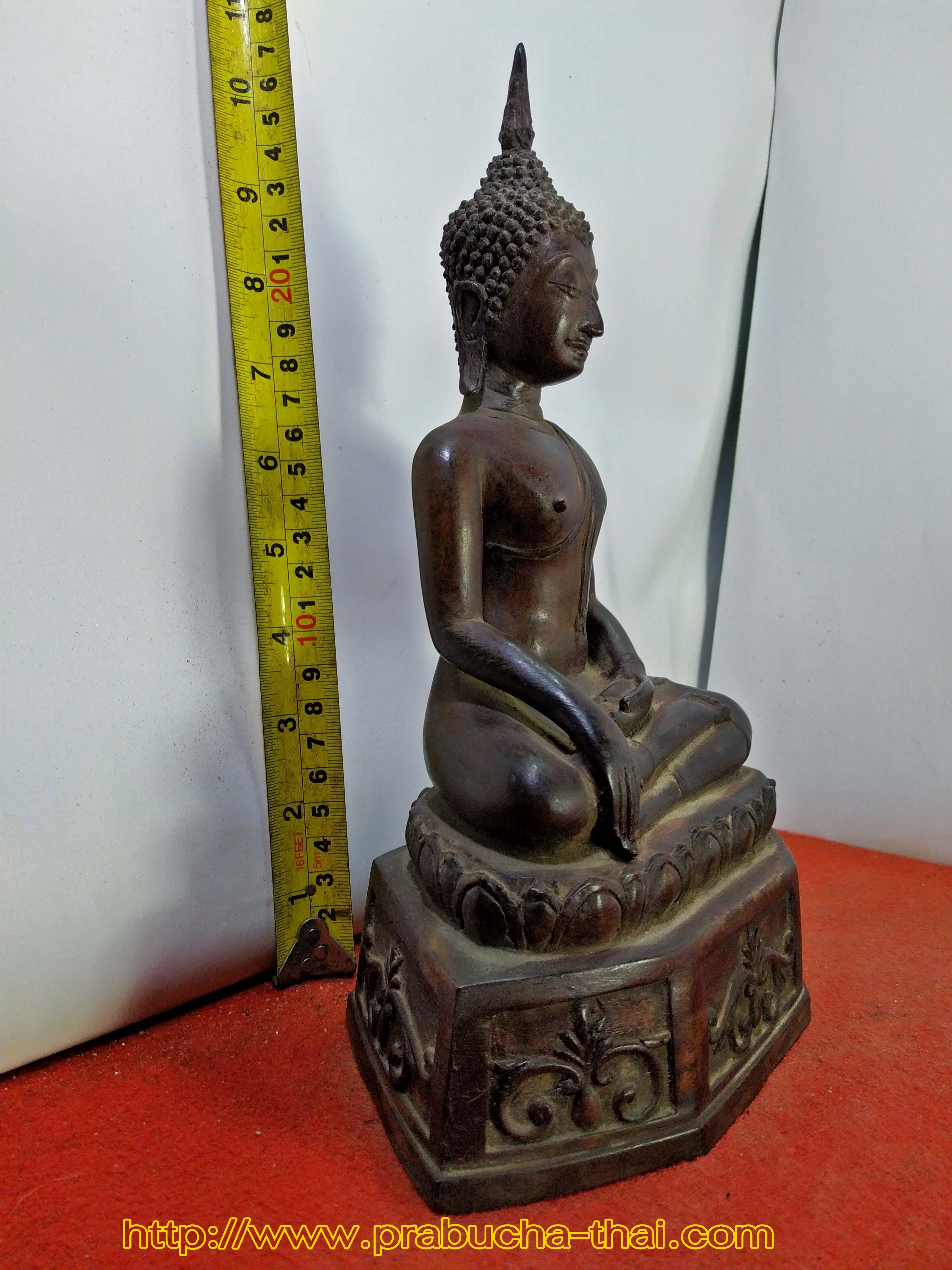 พระพุทธสุโขทัย หน้าตัก 5 นิ้ว เนื้อสำริด