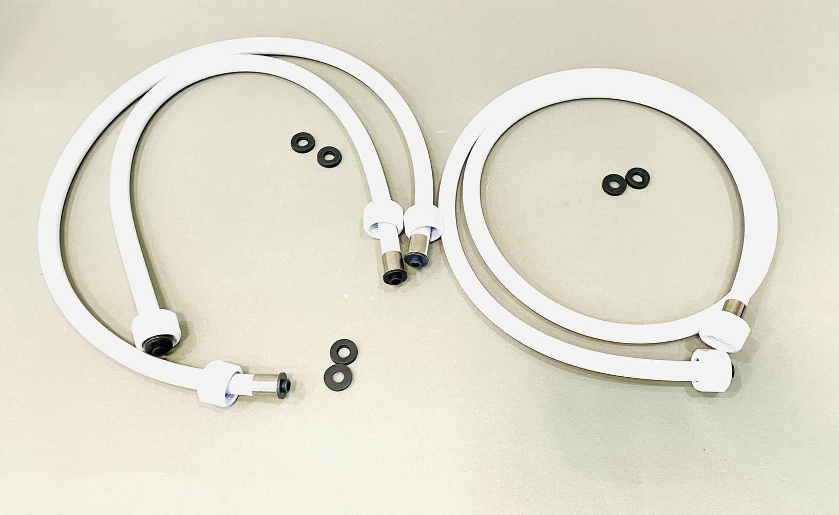 สายน้ำดี PVC สีขาว (1/2"*1/2") Eagle One