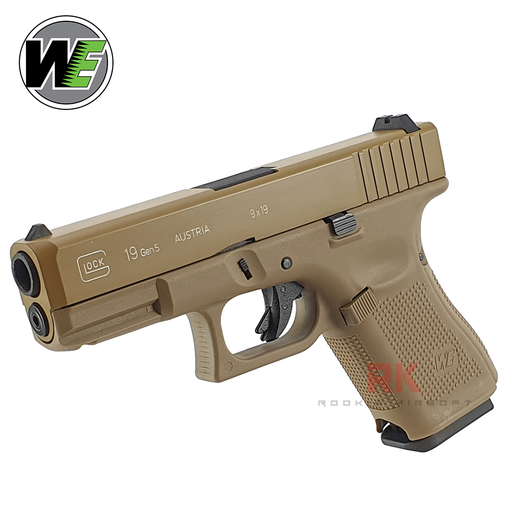 WE G19 Gen5 GBB (Tan)
