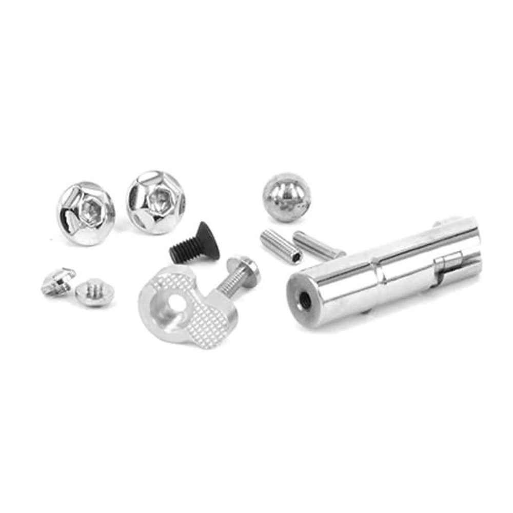 Airsoft Masterpiece Aluminum Grip for Hi-CAPA Type 23 (Silver)