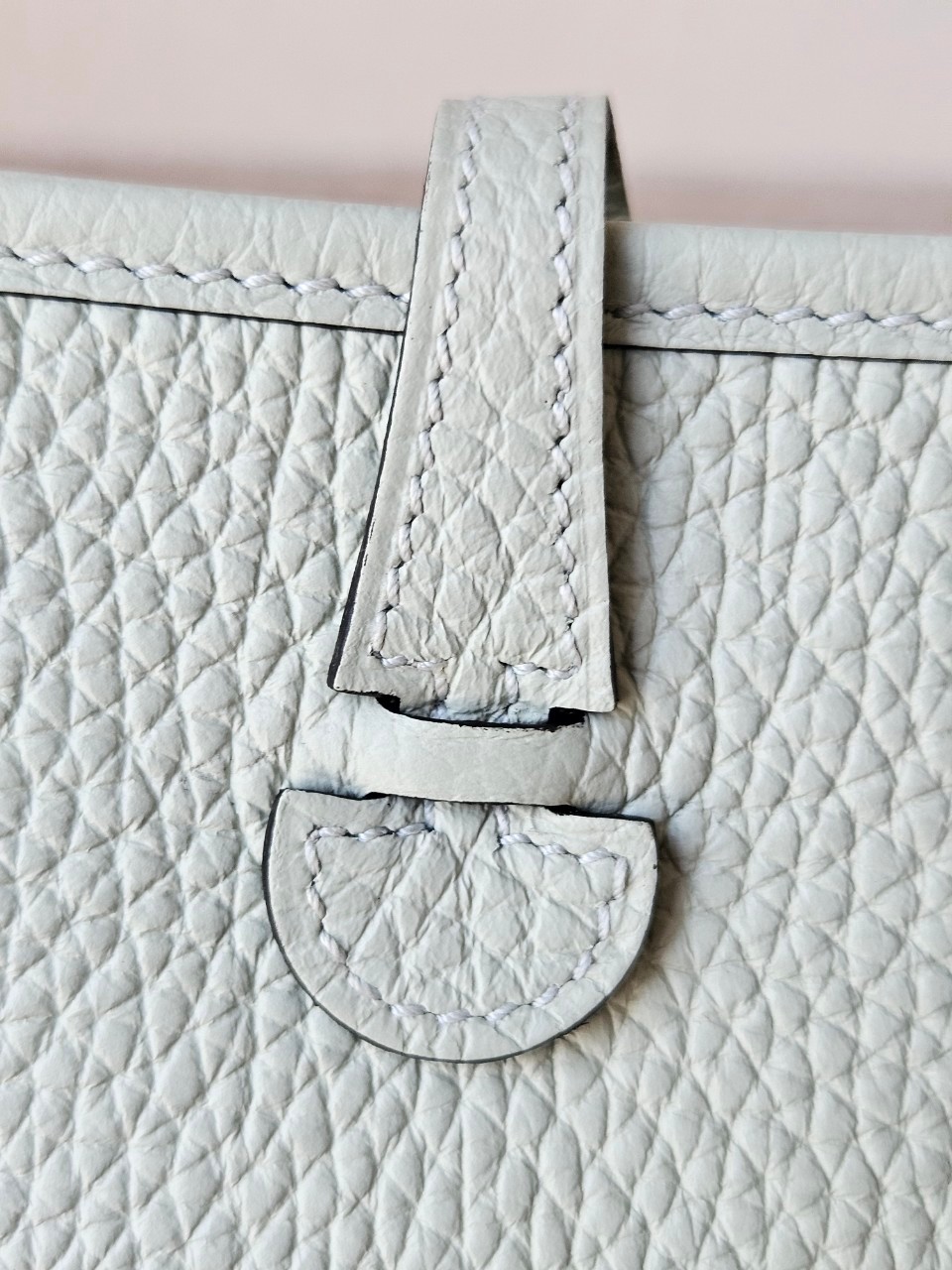 Hermes Evelyne mini size16 stamp B (2023) สี Gris Neve