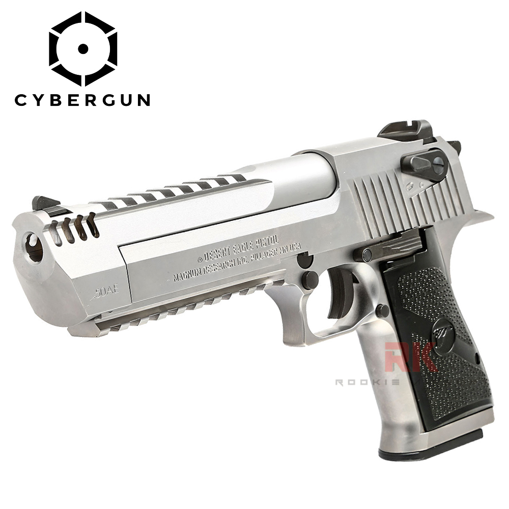 Cybergun / WE Desert Eagle L6 .50AE GBB (Silver)