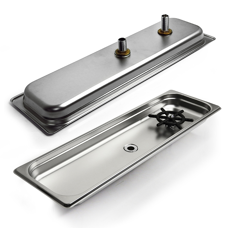 พิชเชอร์รินเชอร์ หัวspinjet แบบฝังเคาเตอร์ ทรงสี่เหลี่ยมยาว 53 cm.