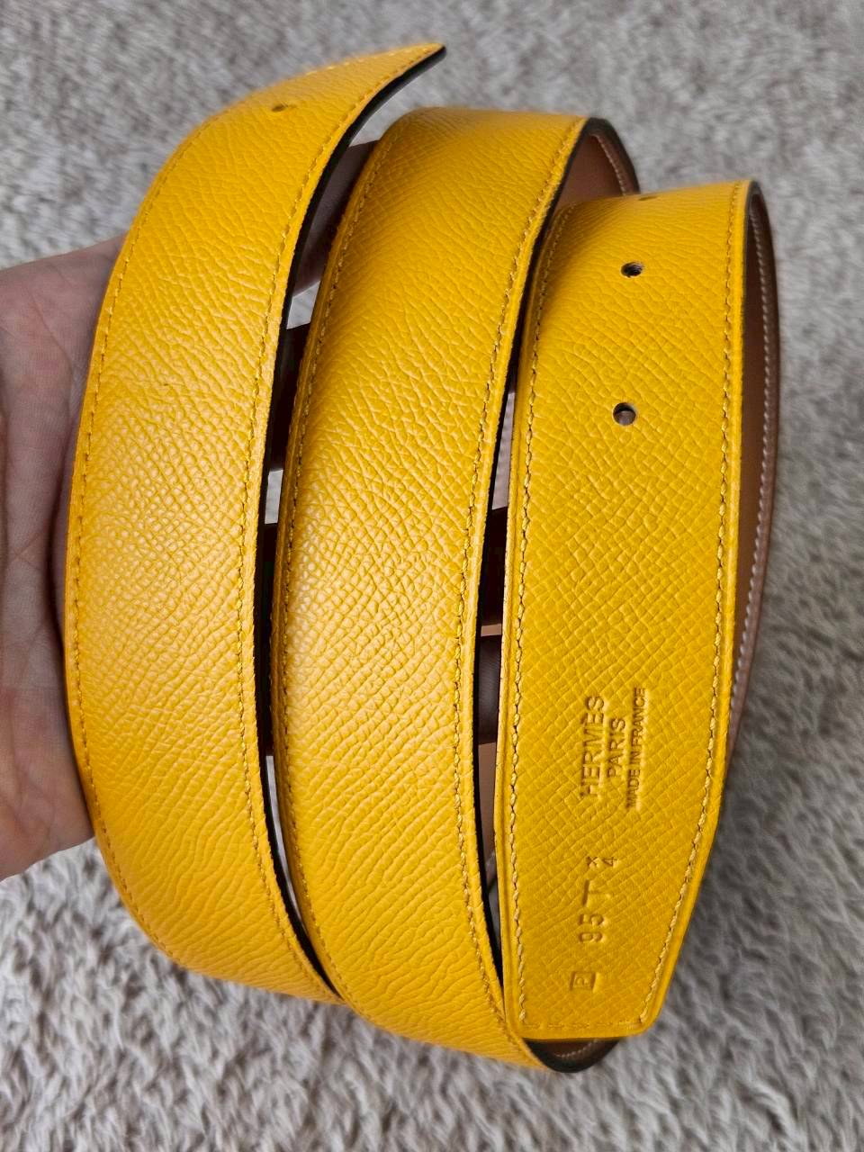 Hermes Belt 32mm size 95 เอว 34.5-38.5นิ้ว