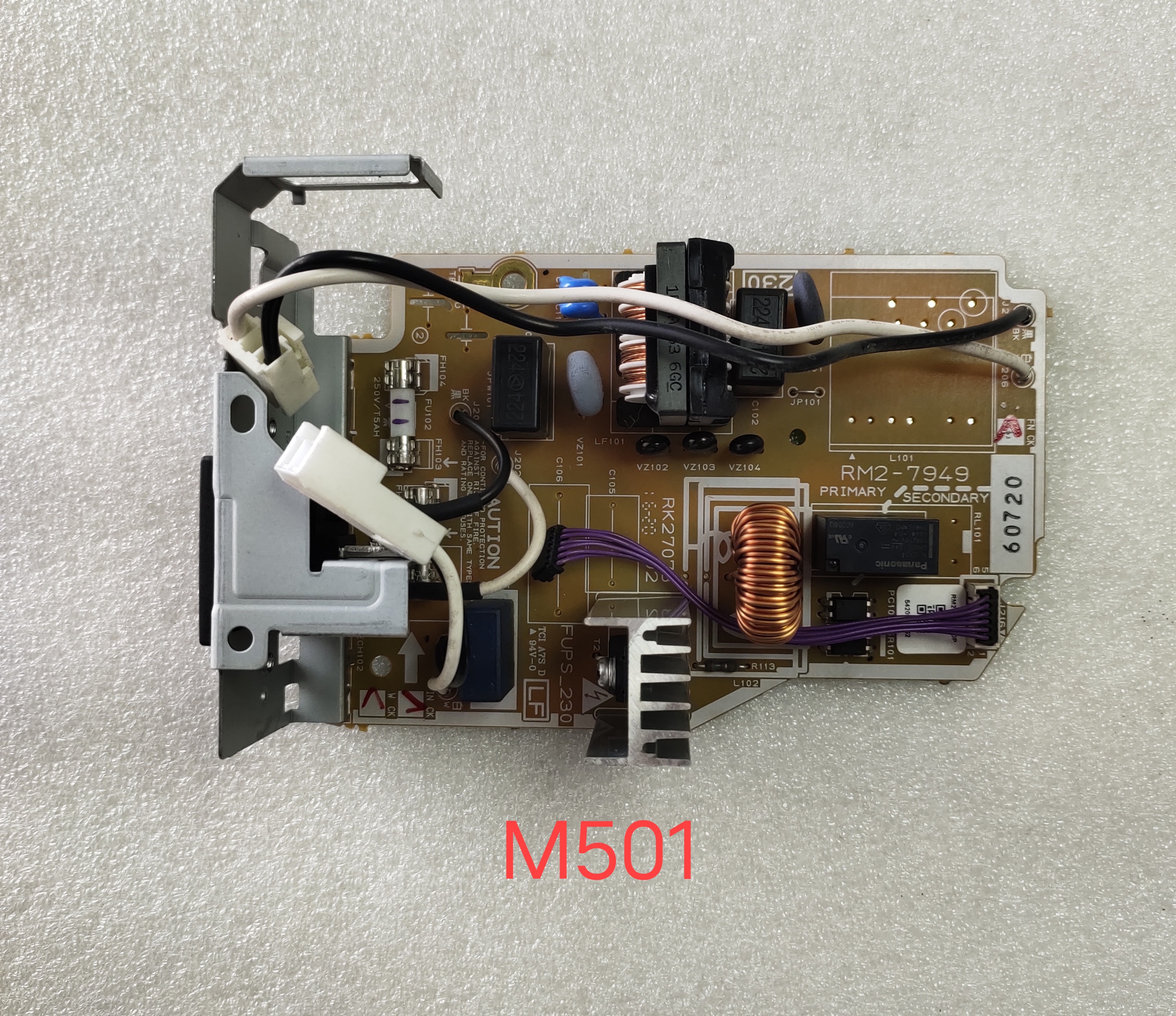 Power Supply ( RM2-7949 ) HP M501 M506 มือสอง