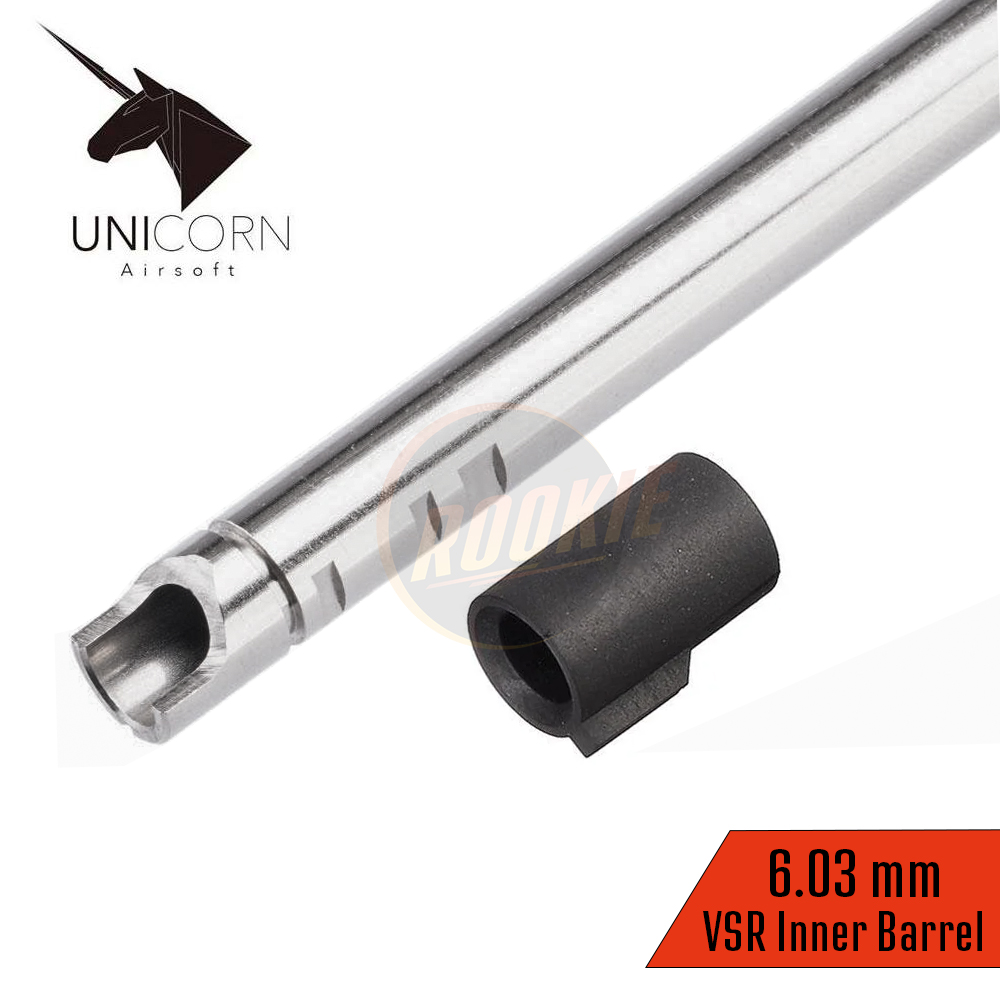 Unicorn 6.03 Nitroflon Coated Brass GBB Inner Barrel with 60 Degree Hop-Up Bucking