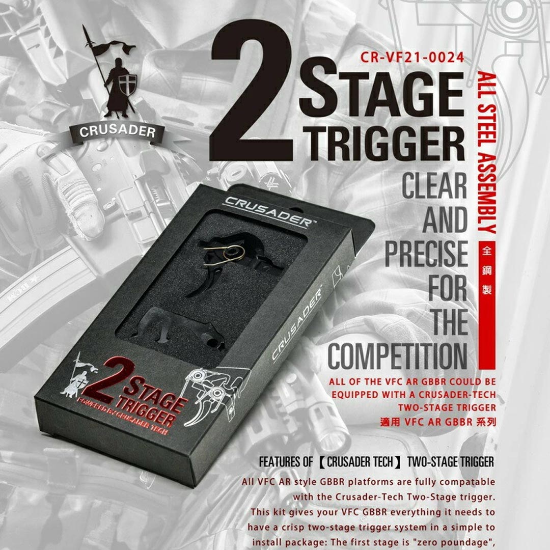 Crusader Two Stage Trigger Set for VFC M4 / HK416 GBB Series