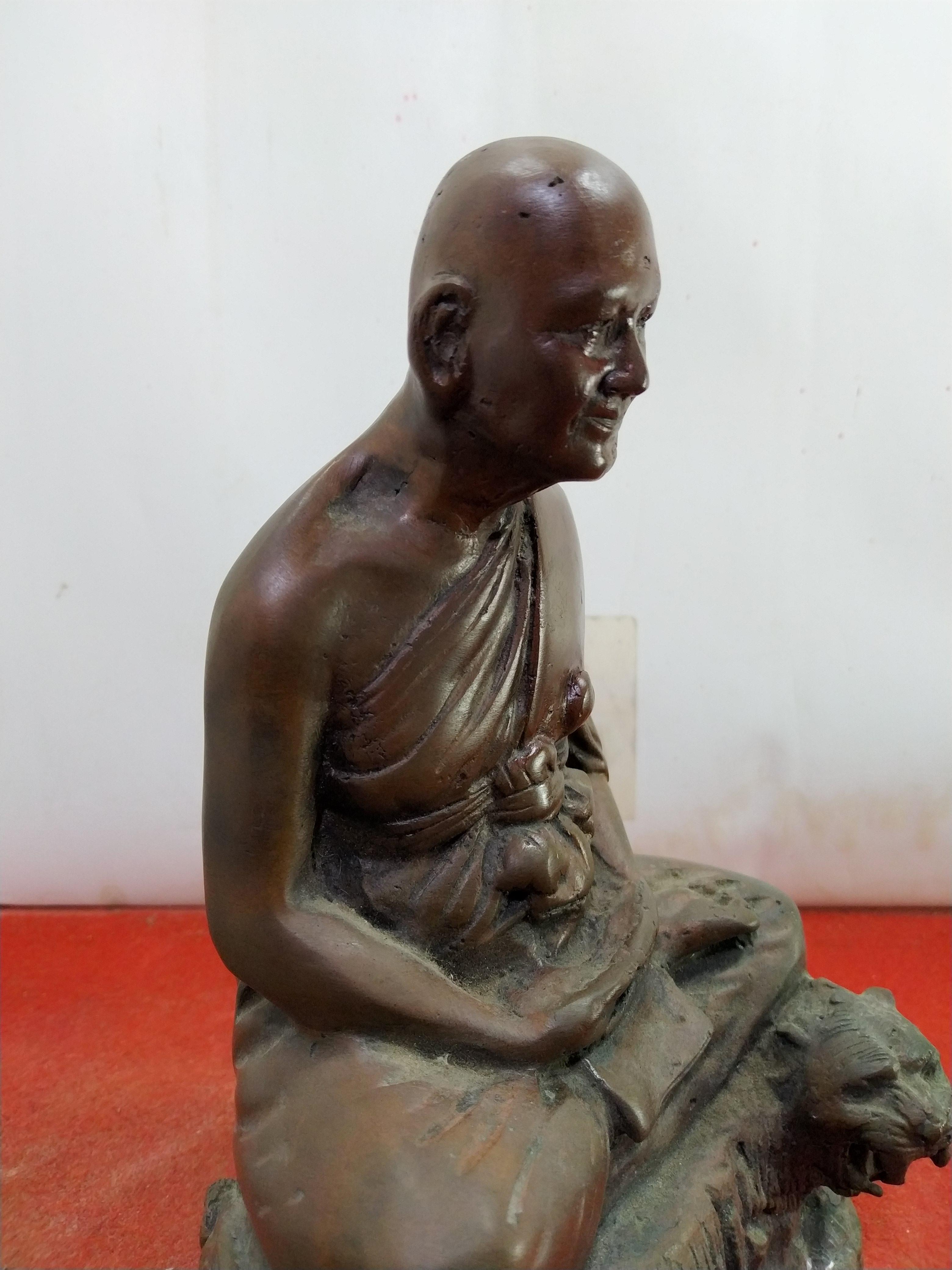 หลวงพ่อเปิ่น วัดบางพระ จ.นครปฐม ปี 2546 หน้าตัก 5 นิ้ว