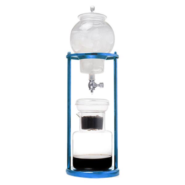 Set Cold dirp coffee Blue