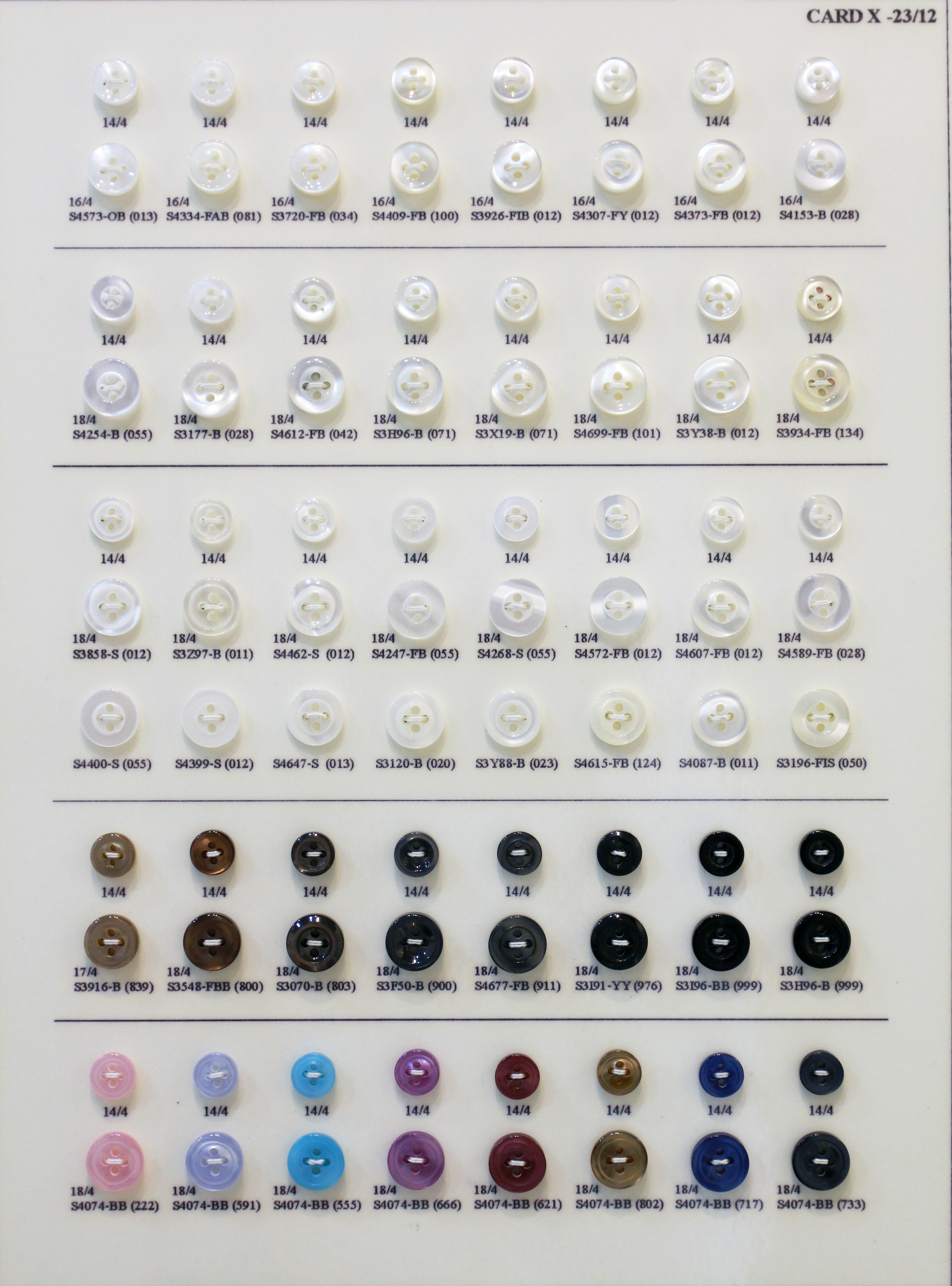 POLYESTER BUTTON