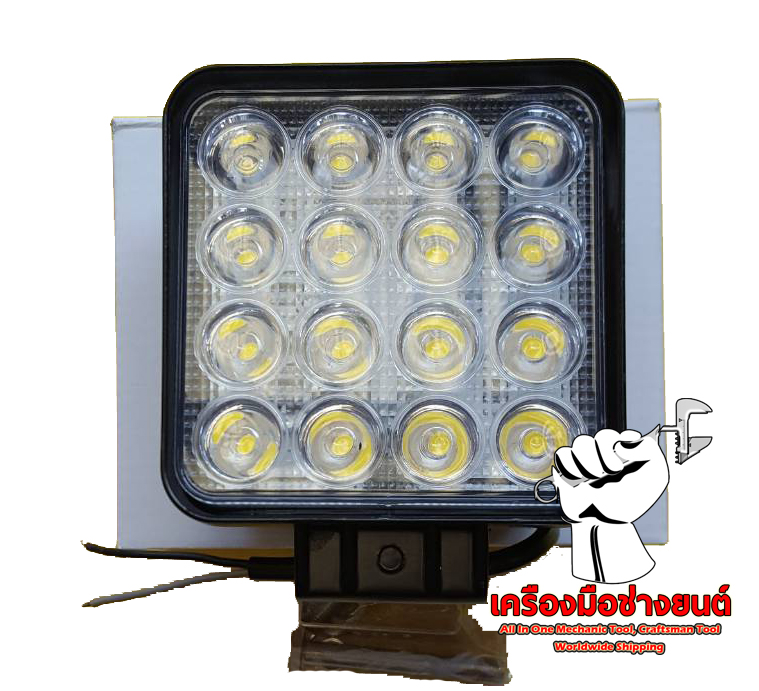 สปอร์ตไลท์ LED ทรงเหลี่ยม 48W