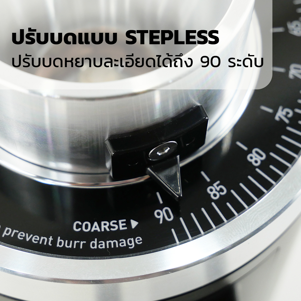 APRESSO A54 Single dose Coffee grinder SSF Flat Burrs 54 mm.