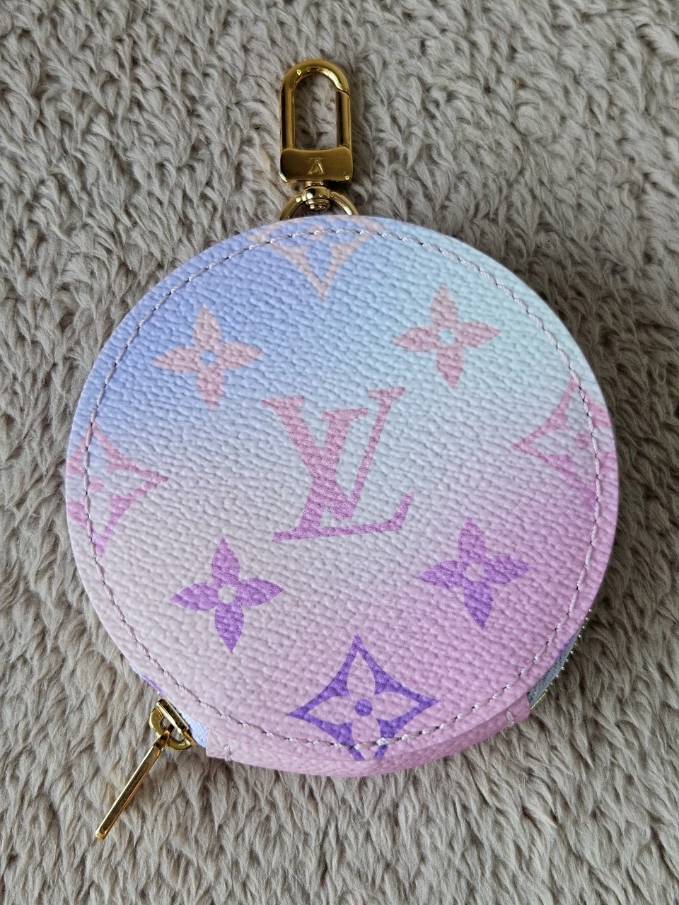 LV Papillon Pastel Sunrise Monogram Microchip