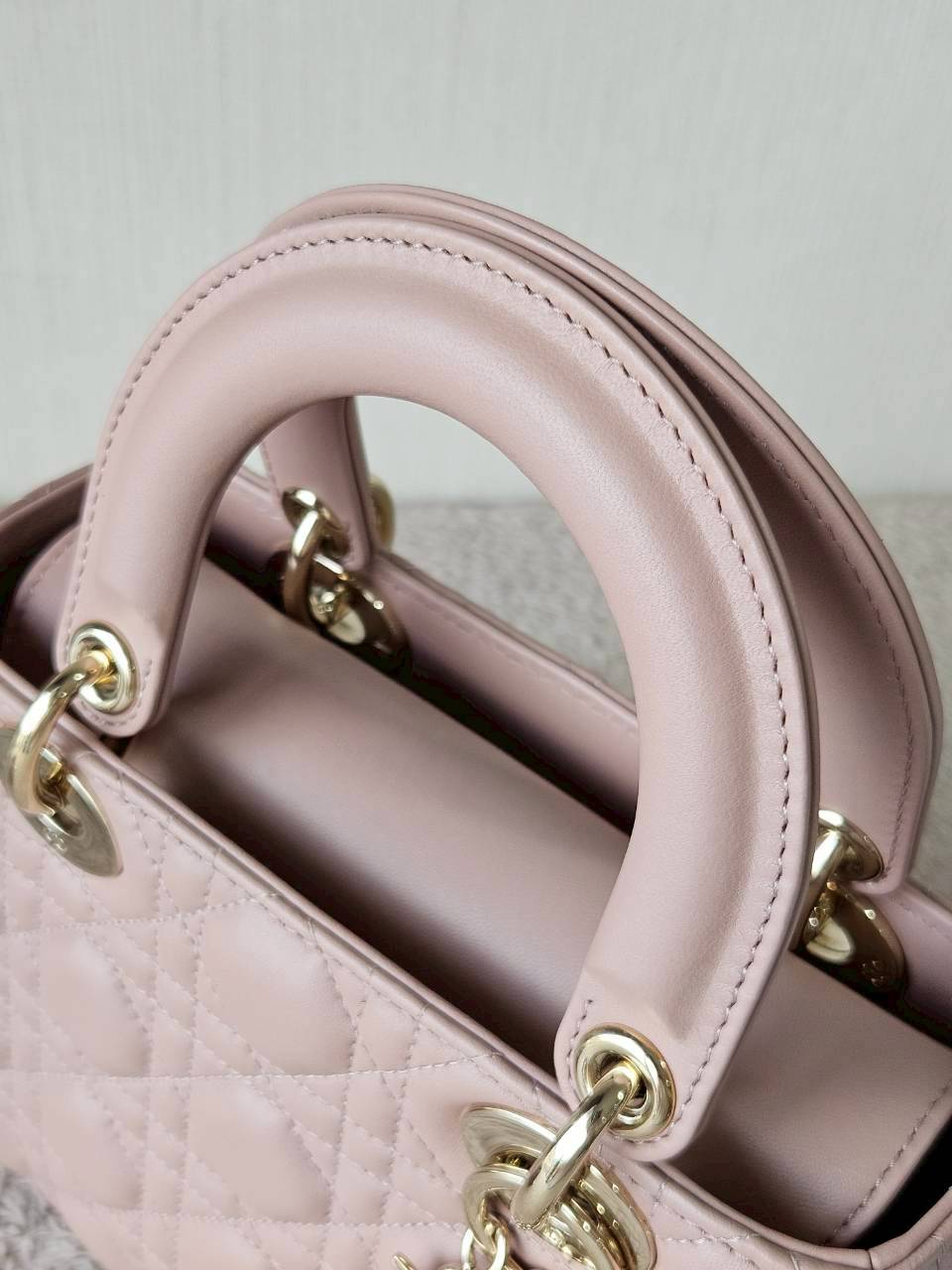 Lady Dior Small Beige