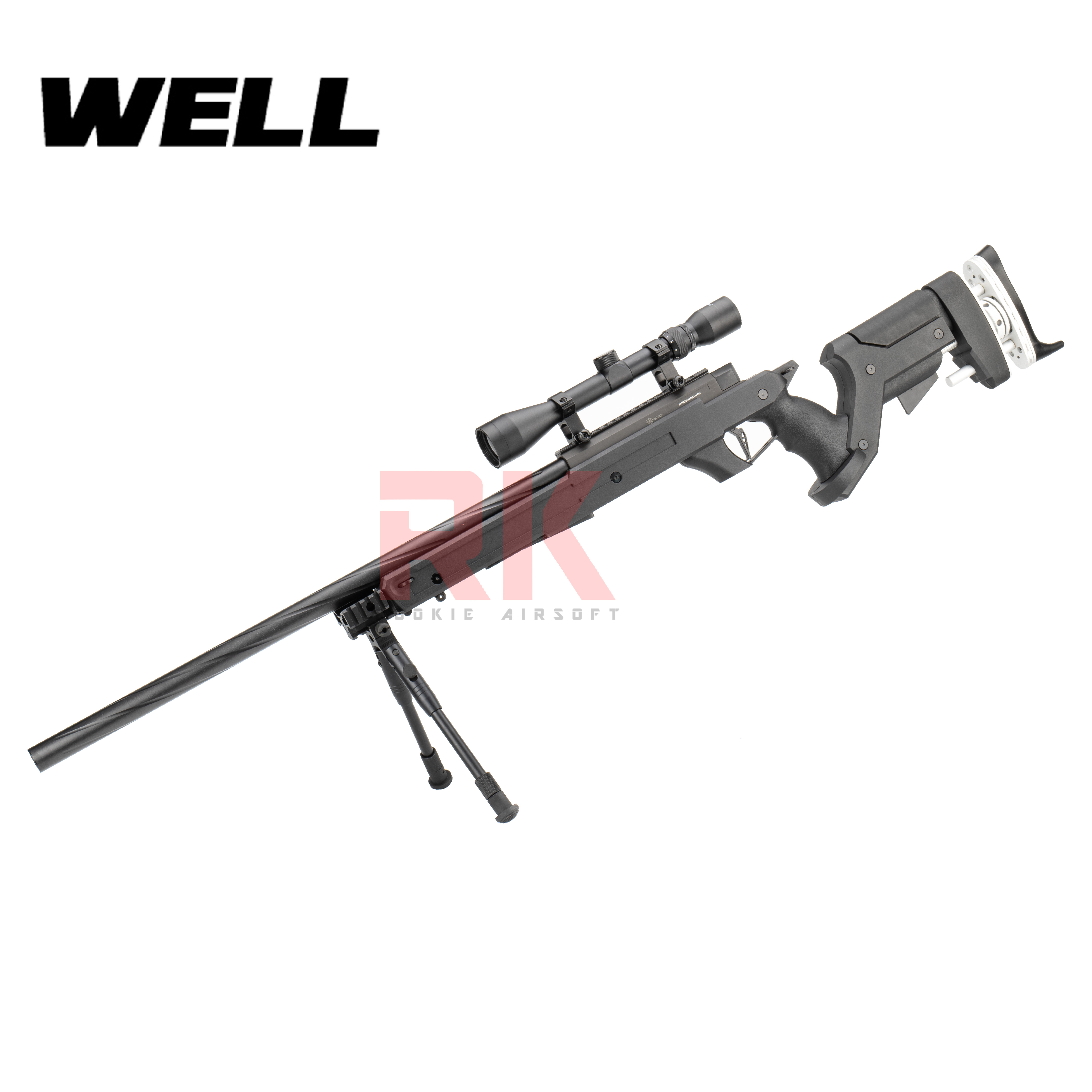 WELL MB05 AWM APS2 Upgraded Version Sniper Rifle (Black)