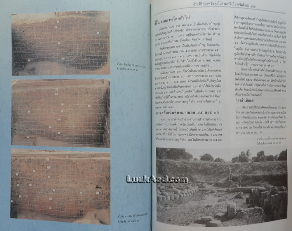 ประวัติศาสตร์และโบราณคดีเมืองศรีมโหสถ 2
