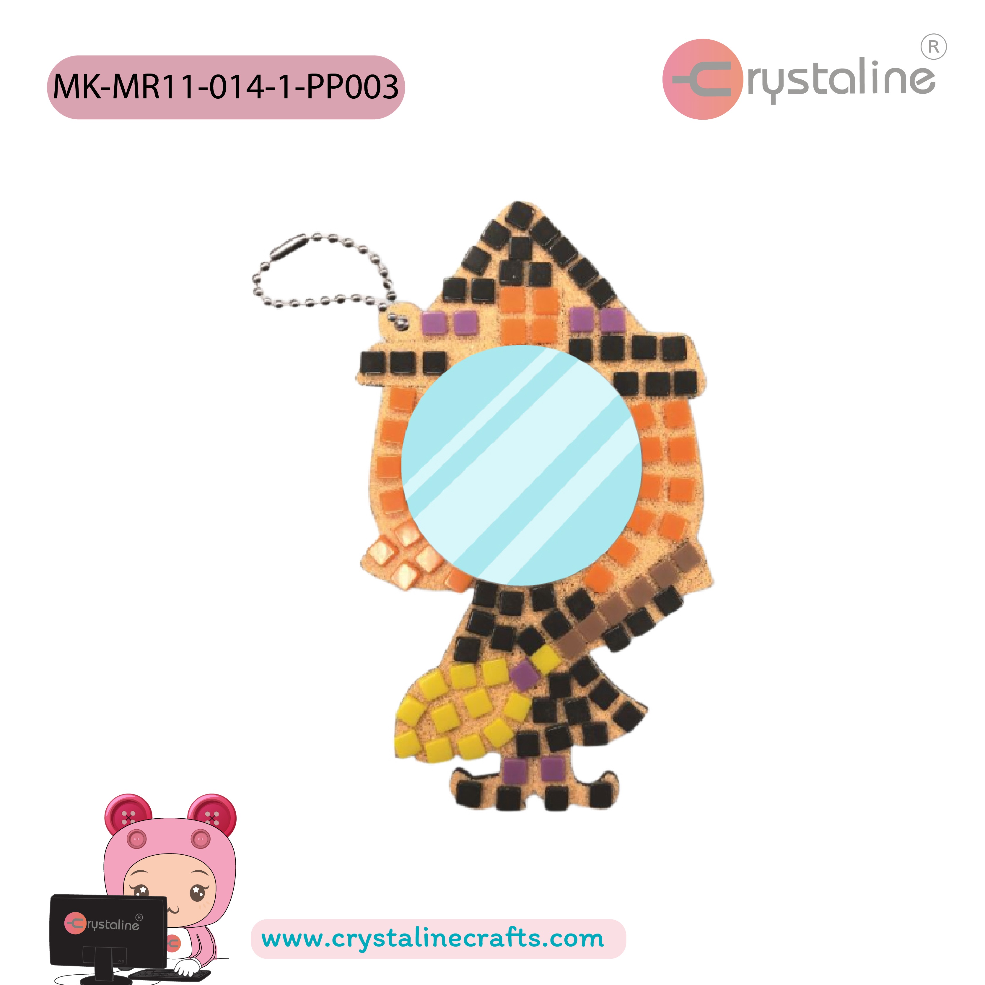 Mirror kit - Witch (size 8x13.3 cm,1pc/pack)