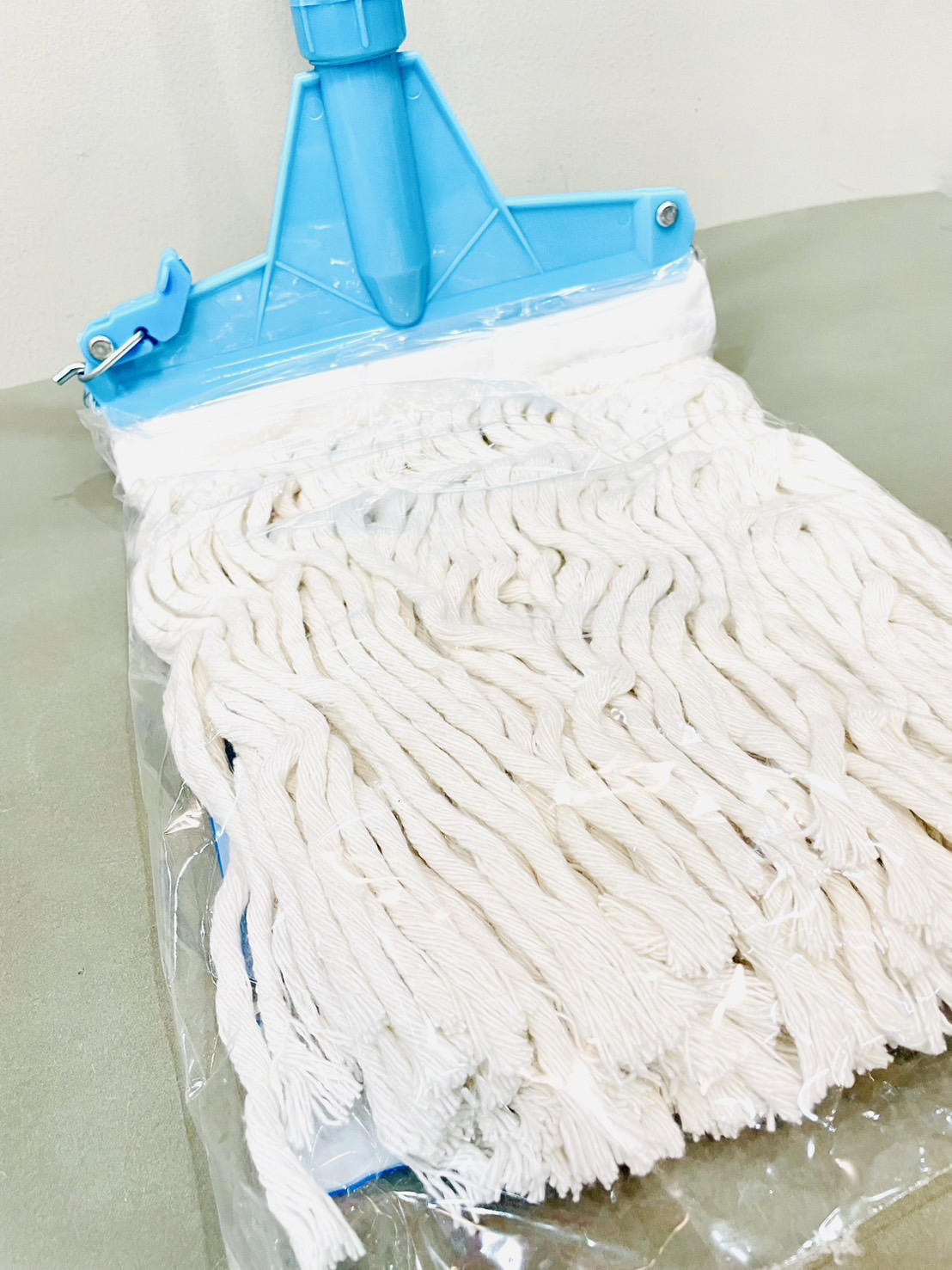 ไม้ถูพื้น ม๊อบแบน ด้ามเหล็ก