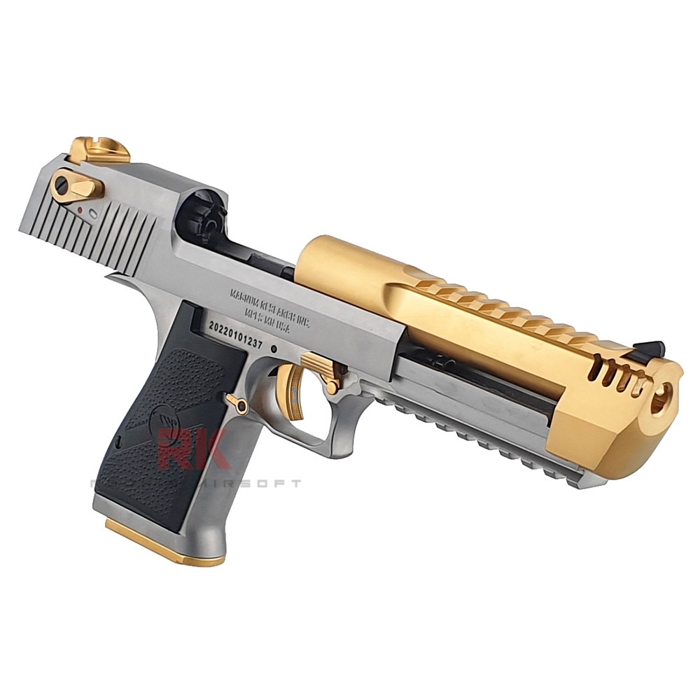 Cybergun / WE Desert Eagle L6 .50AE GBB (Silver/Gold)