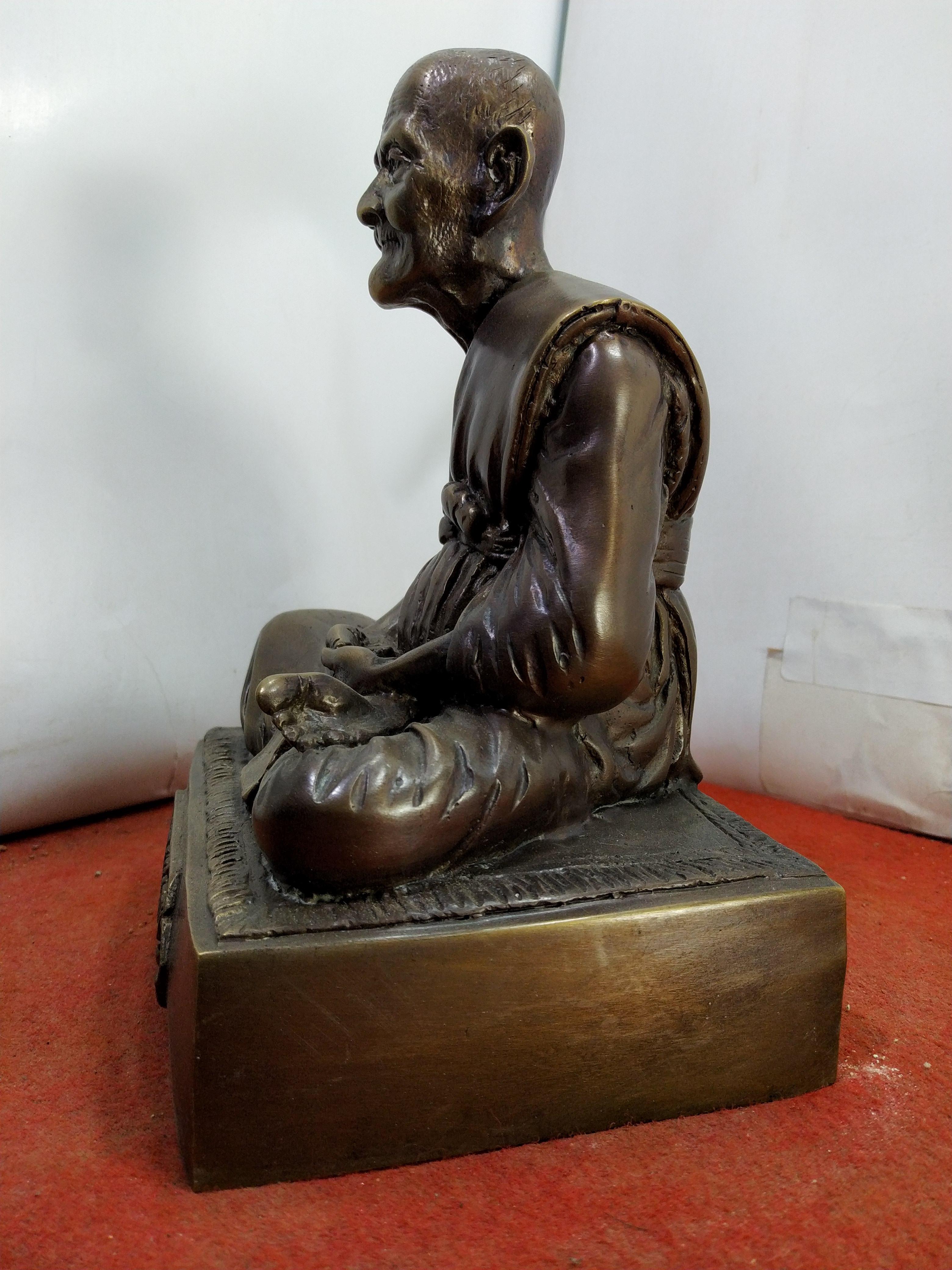 หลวงปู่ทอง วัดกบ(วัดวรนาถบรรพต) จ.นครสวรรค์ หน้าตัก 5 นิ้ว