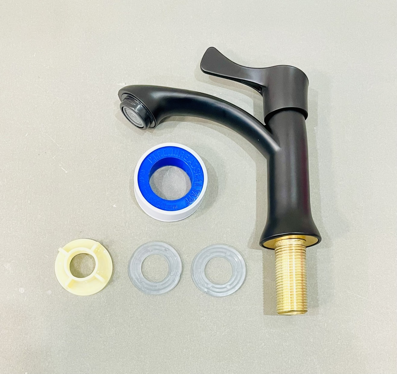 ก๊อกอัดแผงอ่างดำ SA07-B