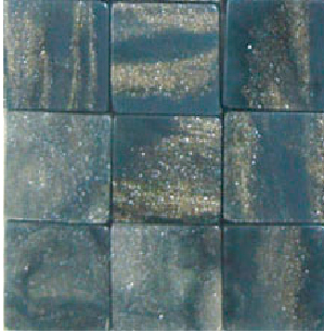 Mosaic marble - dark slate col. (size 10x10 mm,500g/pack)
