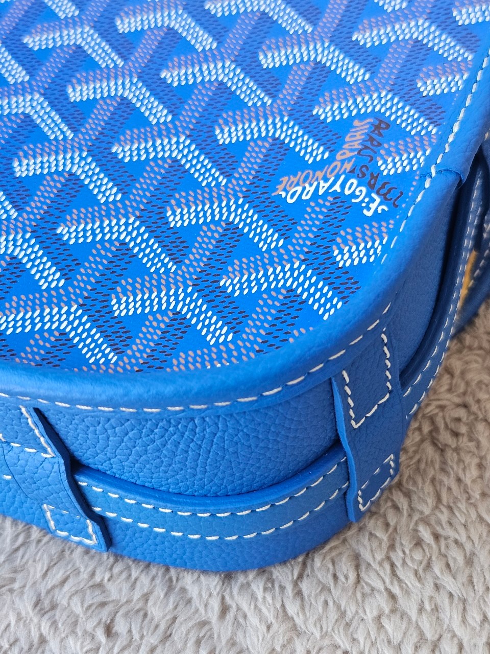 Goyard Belvedere PM sky blue