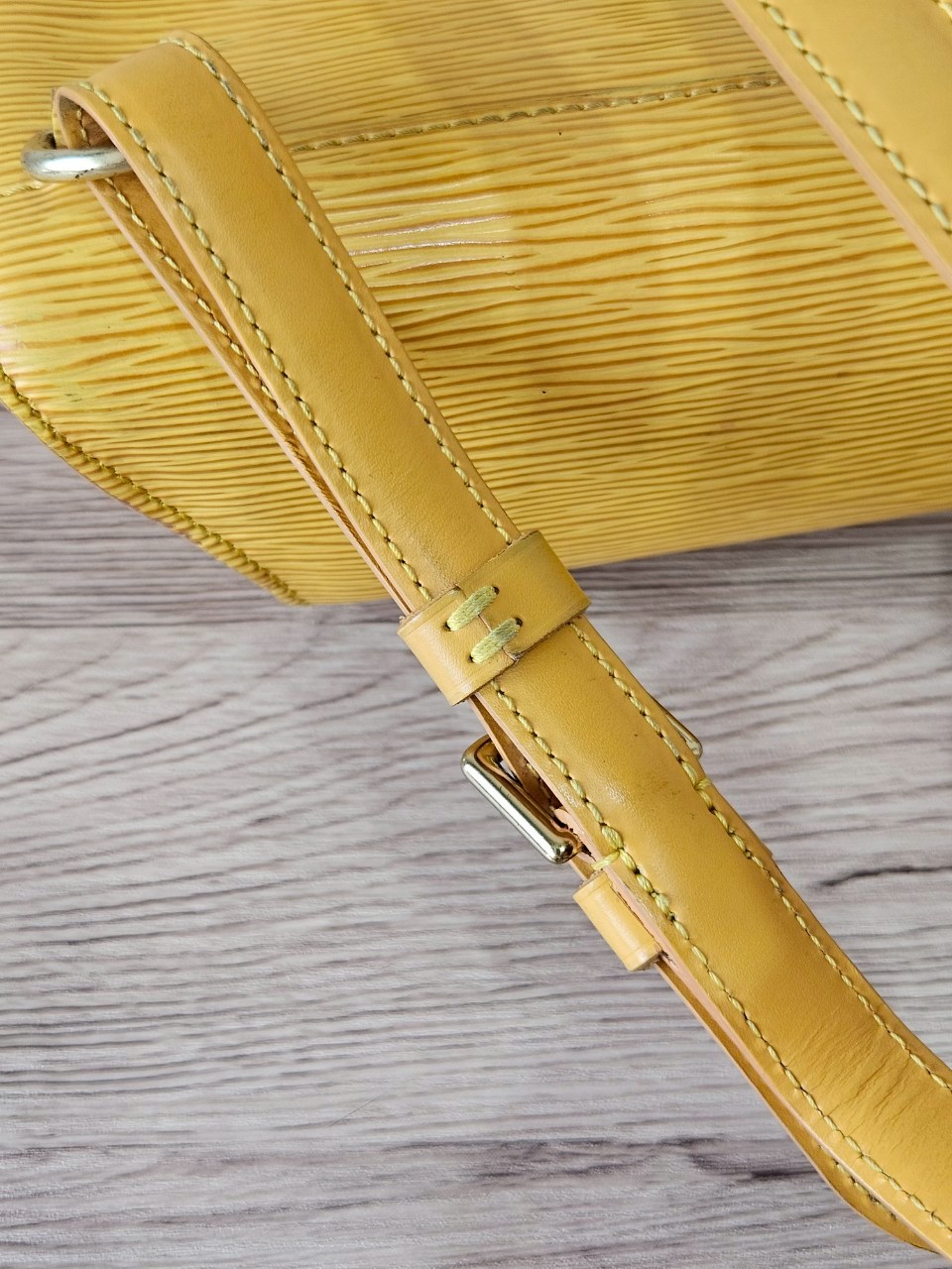 LV Yellow Epi Mabillon Backpack
