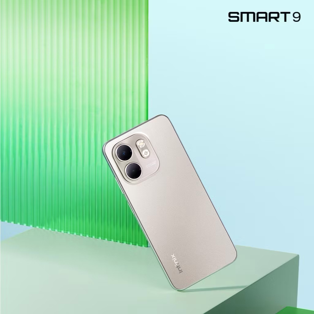 Infinix SMART 9 (3+64/128GB)(เพิ่มแรมสูงสุด 6GB) I 120Hz หน้าจอใหญ่ 6.7" Punch-Hole I ชิปเซ็ต Helio G81 I ลำโพงคู่ 300%