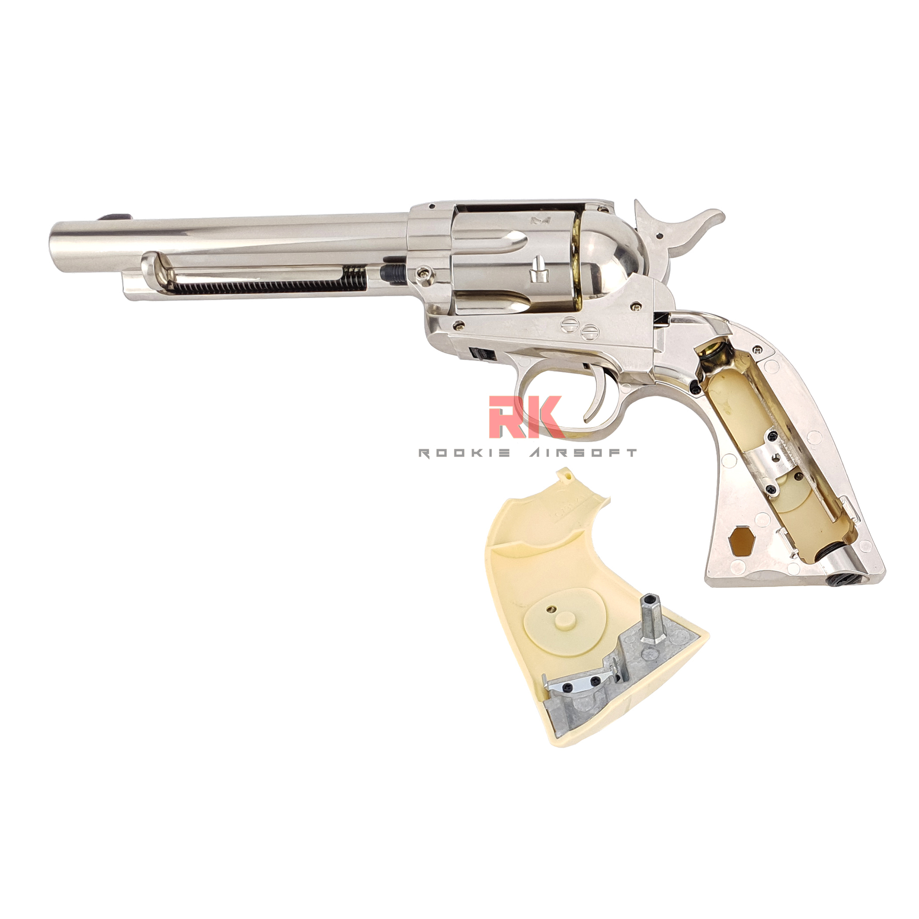 UMAREX Colt SAA Peacemaker Co2 6mm - Nickel Pearl