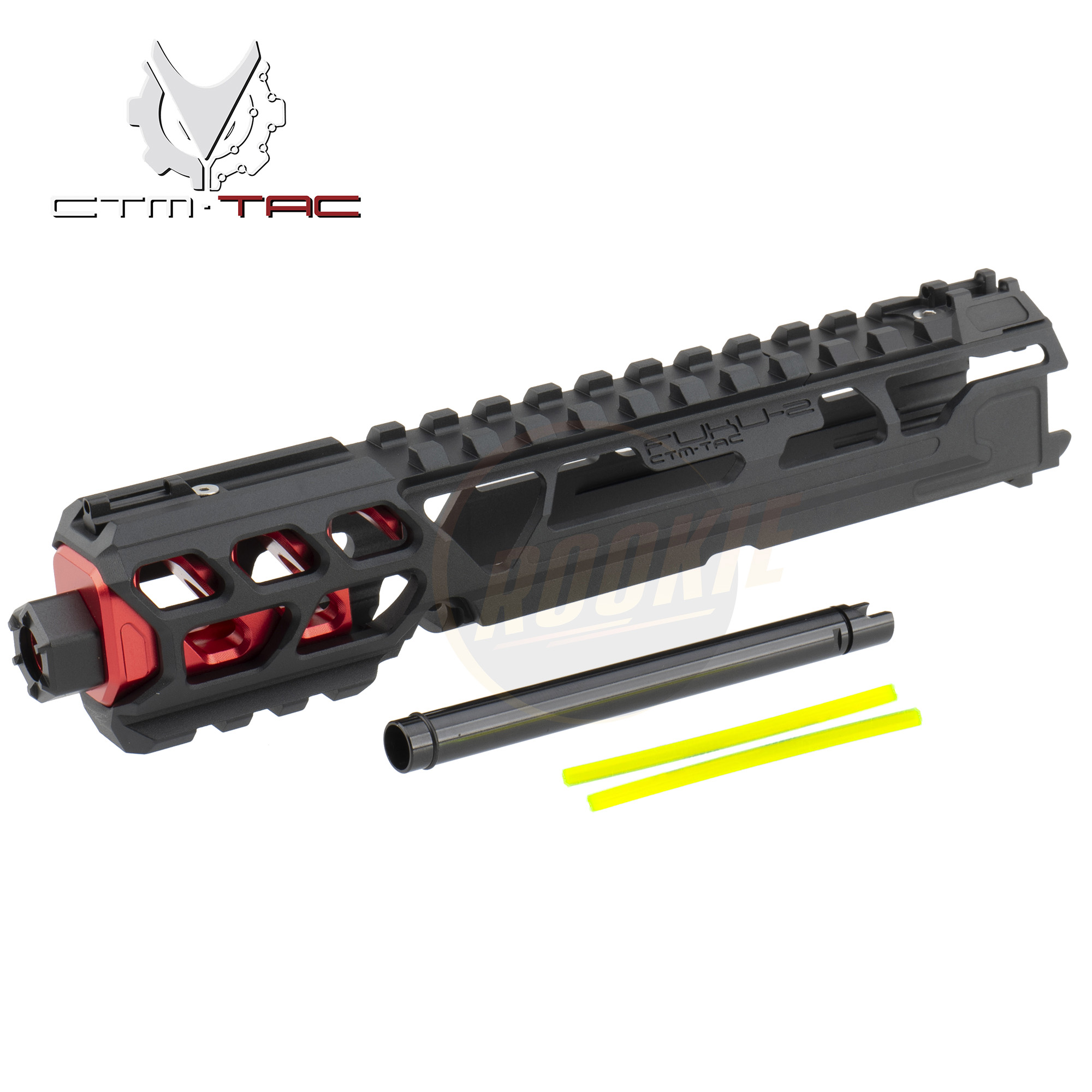 CTM FUKU-2 Upper Set (Short Cutout Version) for AAP-01 - Black & Red
