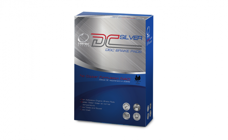COMPACT BRAKE ดิสก์เบรกคอมแพ็ค รุ่น DC SILVER