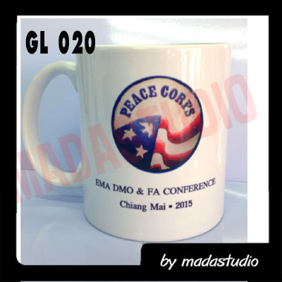 แก้วมัคเซรามิคขาว