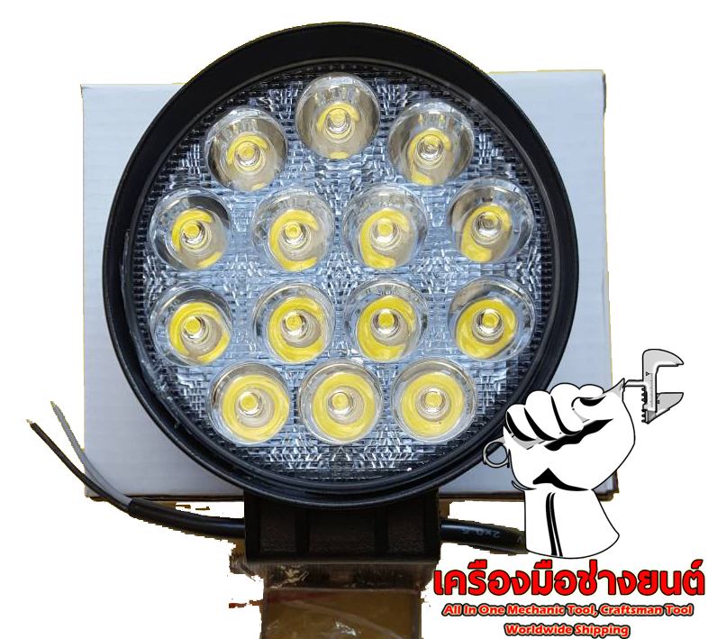 สปอร์ตไลท์ LED ทรงกลม 42W