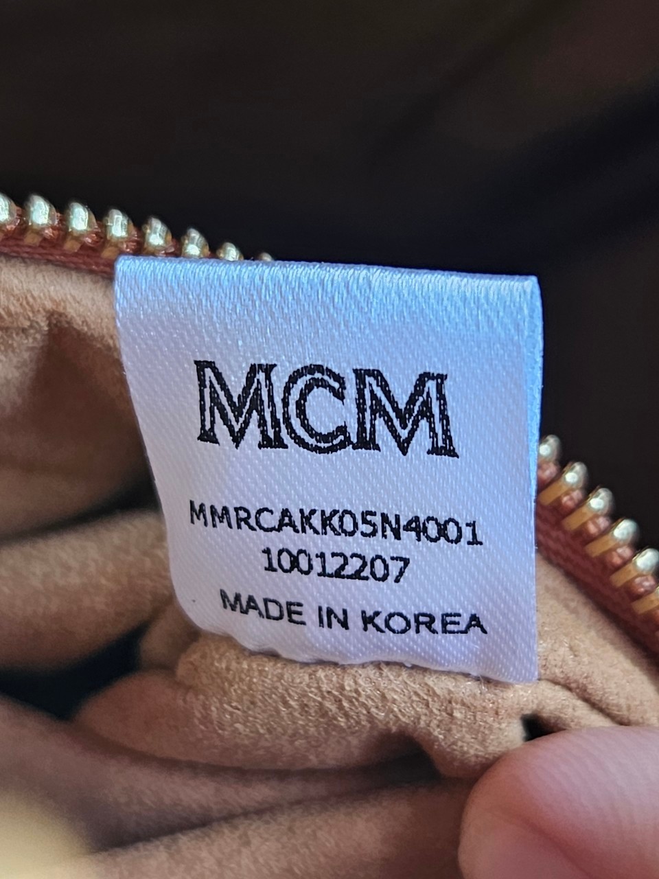 MCM Klassik Leather Crossbody Mini Bag