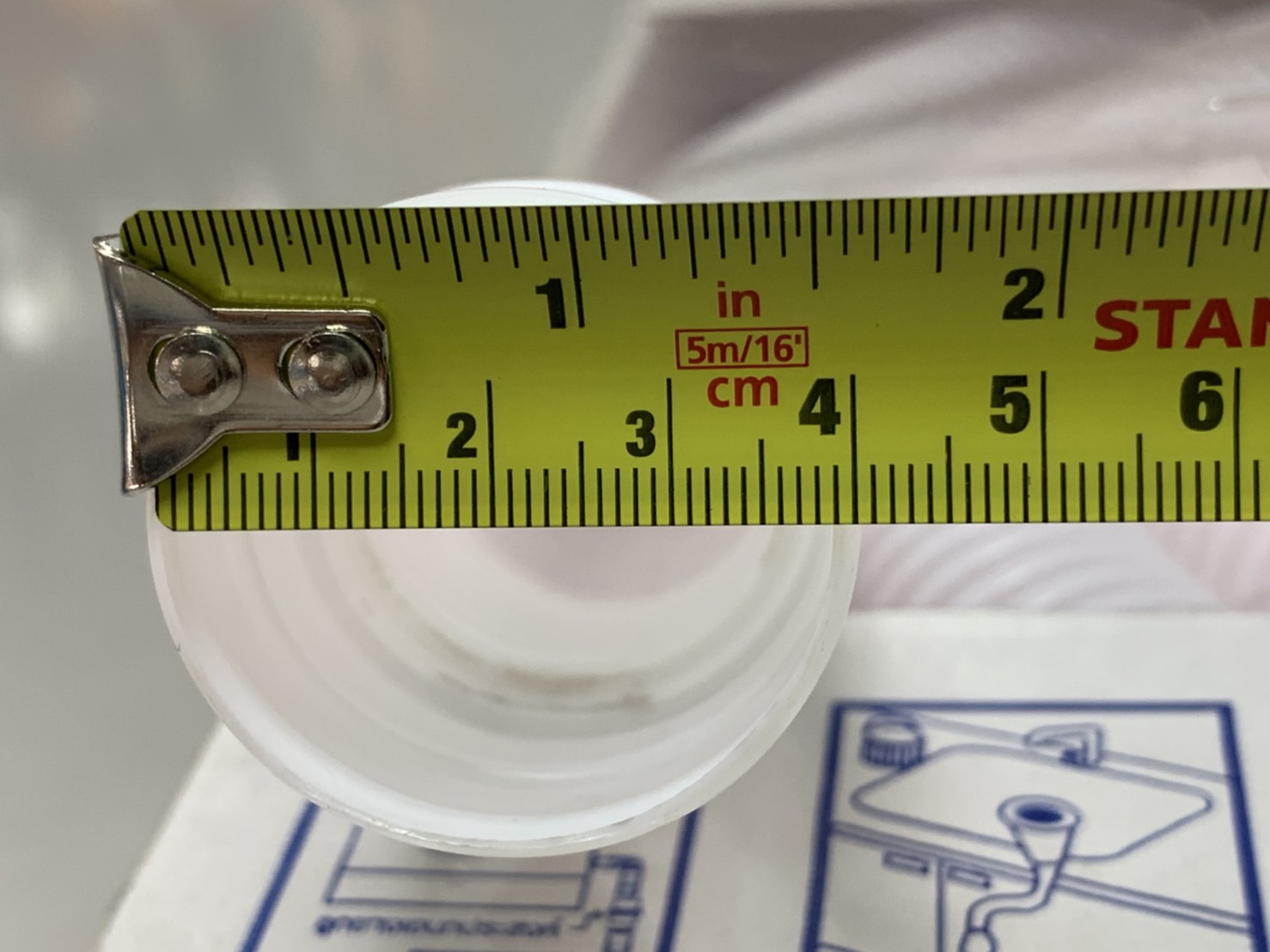 สายน้ำทิ้งอเนกประสงค์ K190 สีขาว (ความยาว 2 เมตร)