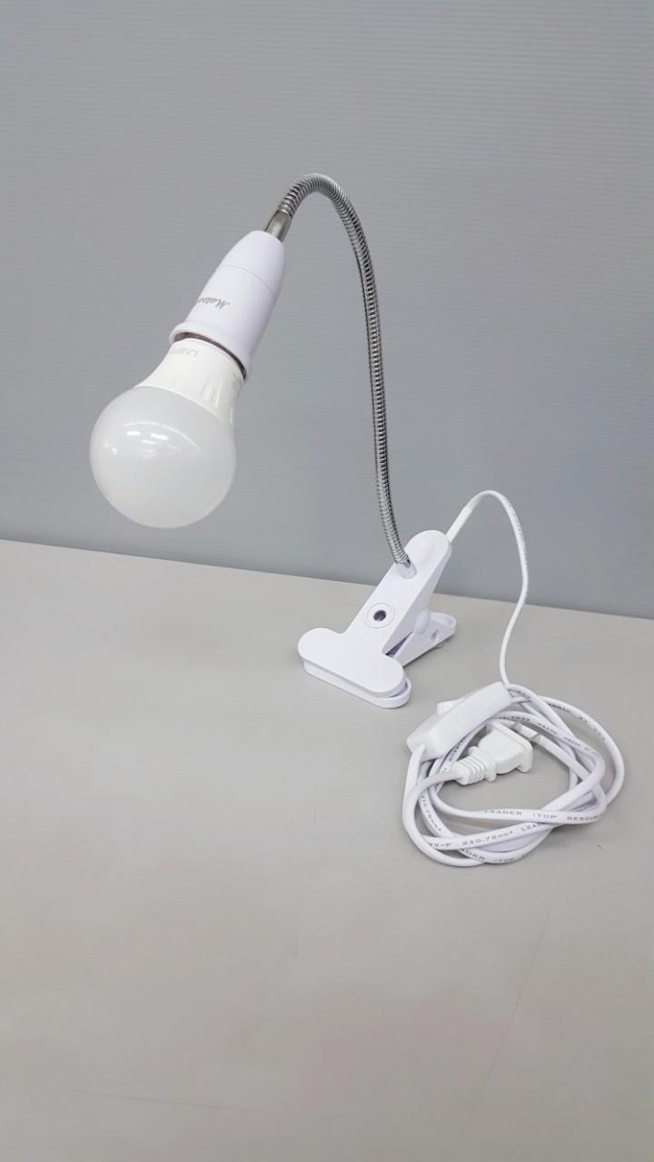 ขาหนีบขั้วเกลียว+สาย+ปลั๊ก E27