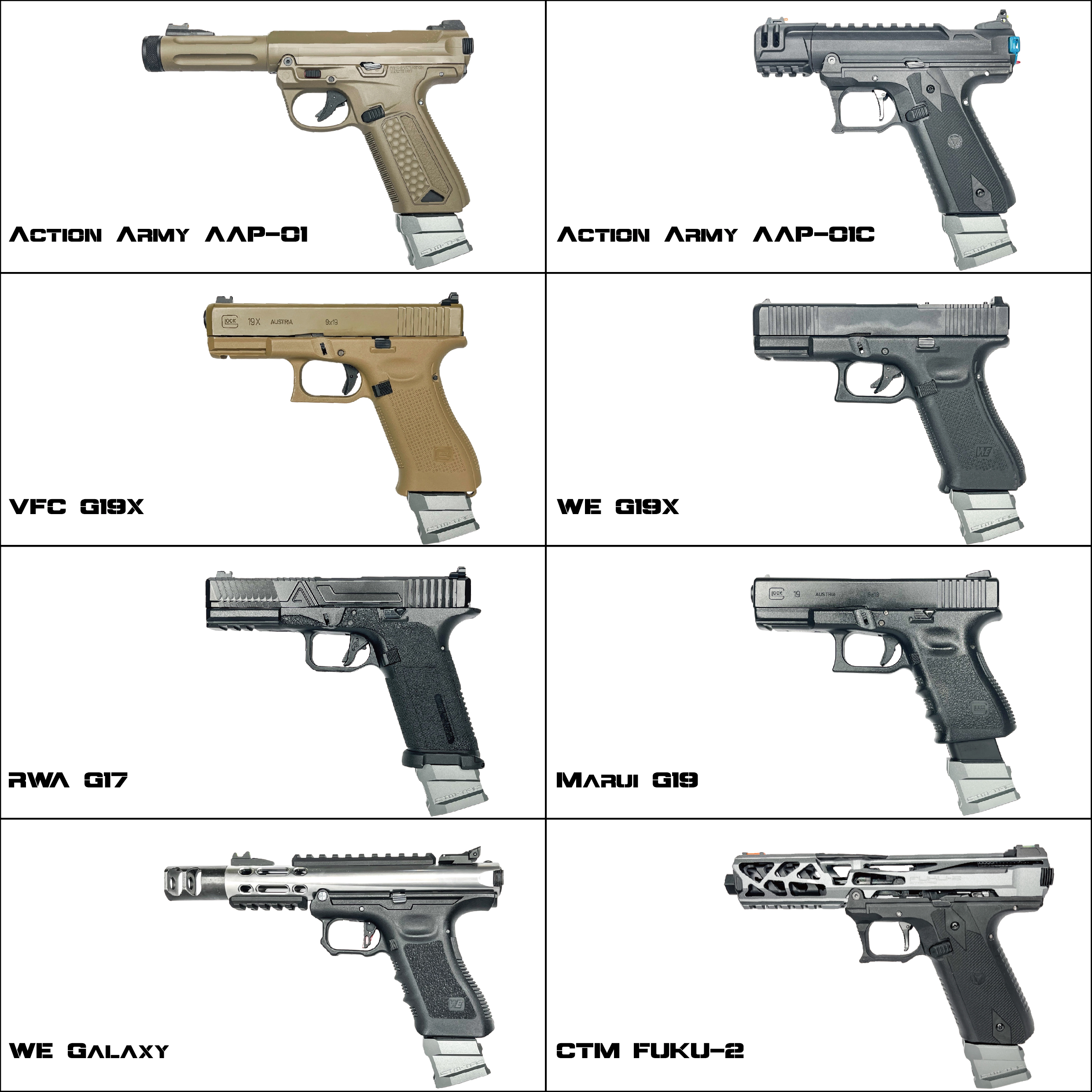 CTM AAP01/Glock CNC Mag Extension Plate