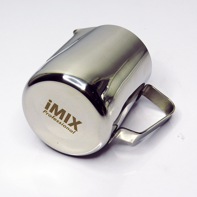IMIX Stainless milk frothing pitcher with scale inside 350 cc. (Thickly) 1610-238