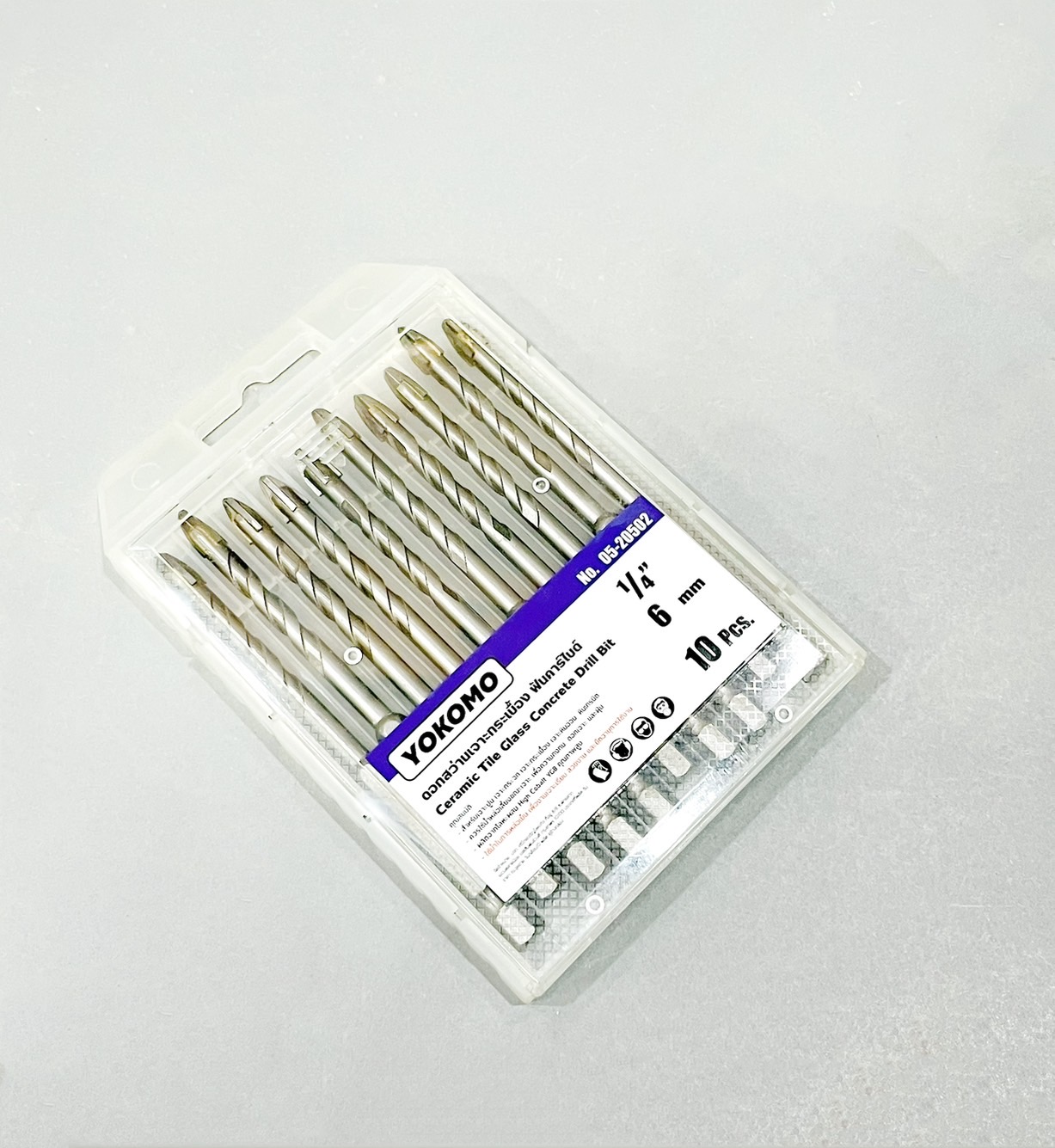 ดอกสว่านเจาะกระจก Yokomo