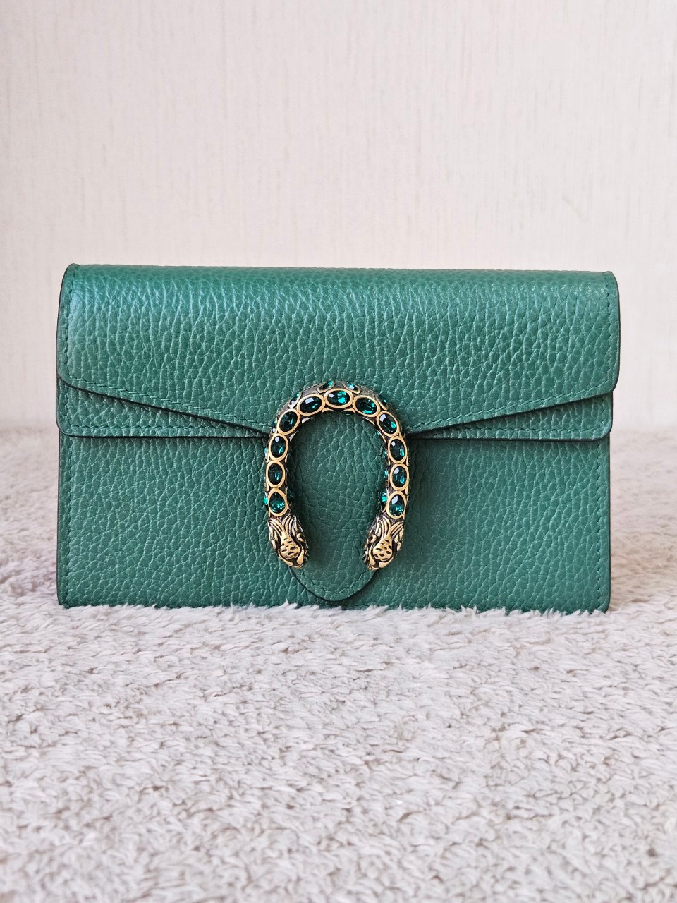 Gucci Dionysus Super Mini Crystal Leather