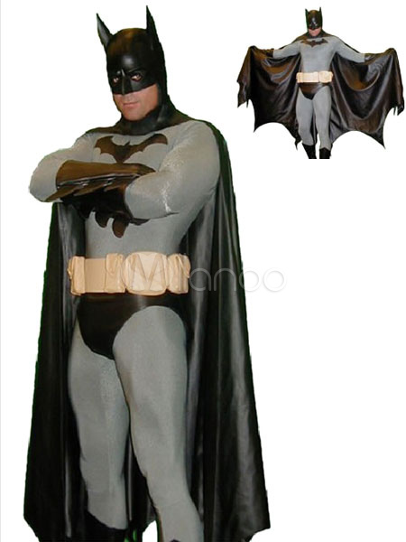 Batman Zentai Catsuit Costume Lycra Spandex Suit (M0010)