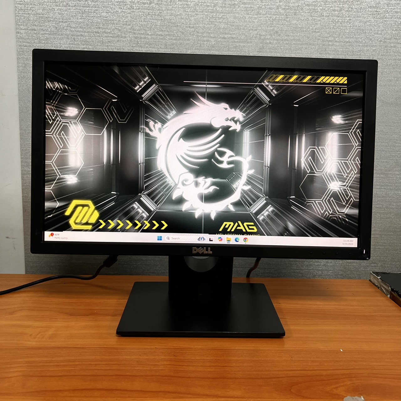 (Used) MONITOR DELL E2016H 19.5 INCH HD (1600x900) 60 Hz