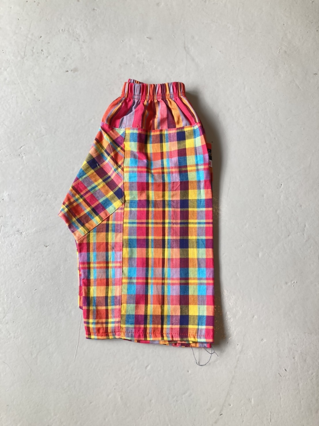 ขายส่ง กางเกงเลเด็ก กางเกงฝ้ายเด็กโต กางเกงผ้าขาวม้าเด็กโต (ราคาต่อโหล) nongnini1988