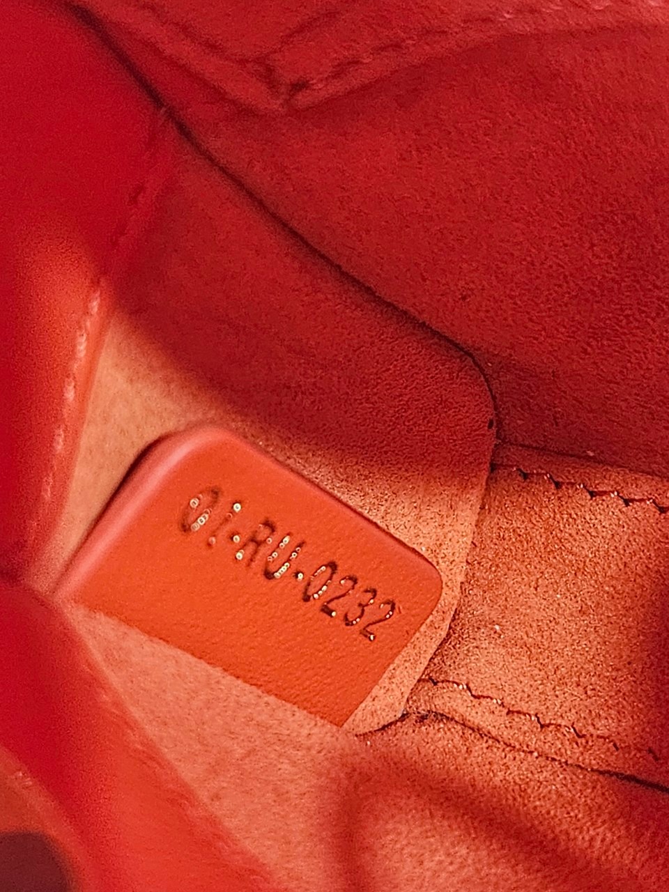 Lady Dior Micro Multicolor - Orange Gold Hardware