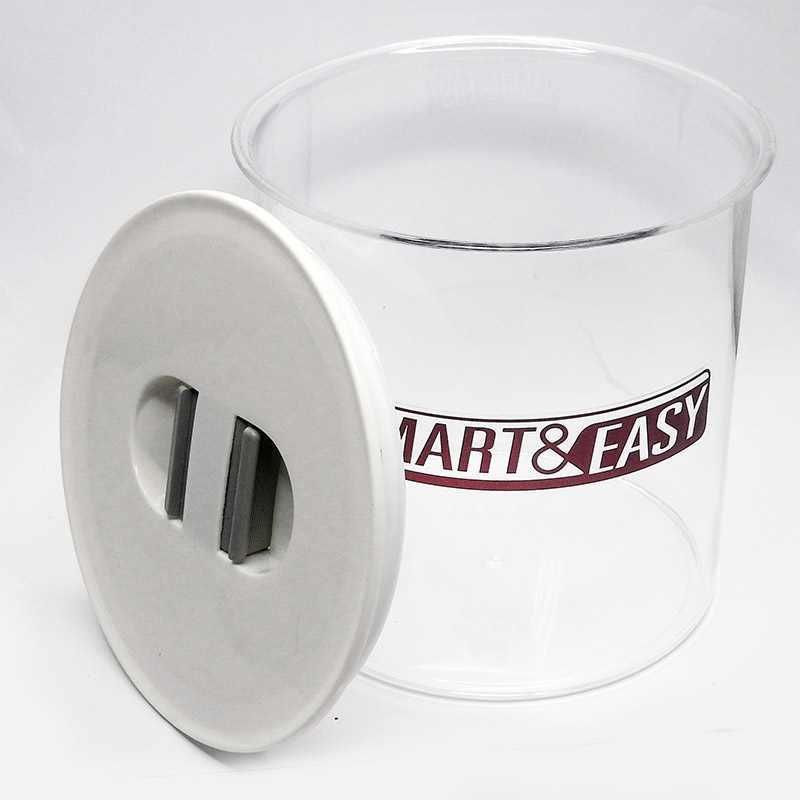 โถพลาสติกเกรด A โถใส่เมล็ดกาแฟ 1200ML.